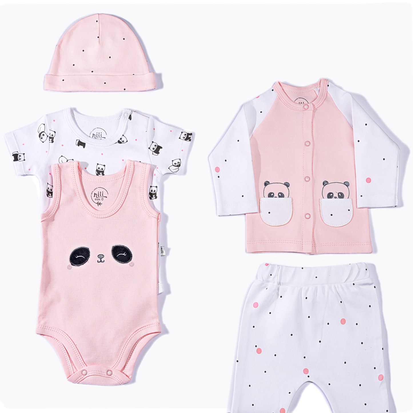 13-piece CLOTHING GIFT SET Panda