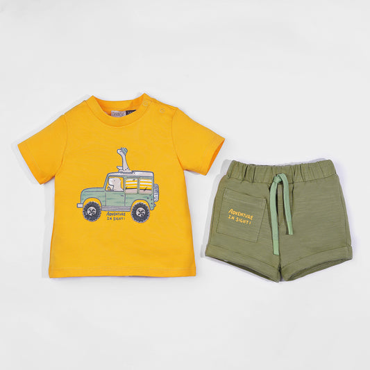 JEEP T-SHIRT WITH SHORTS