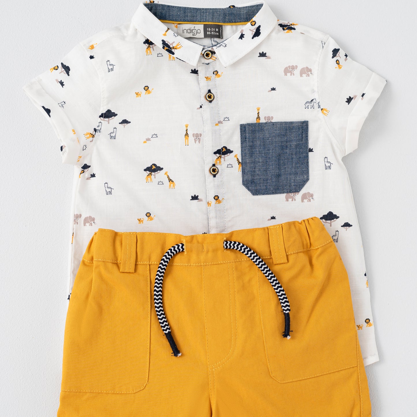 AFRICA SHIRT WITH SHORTS