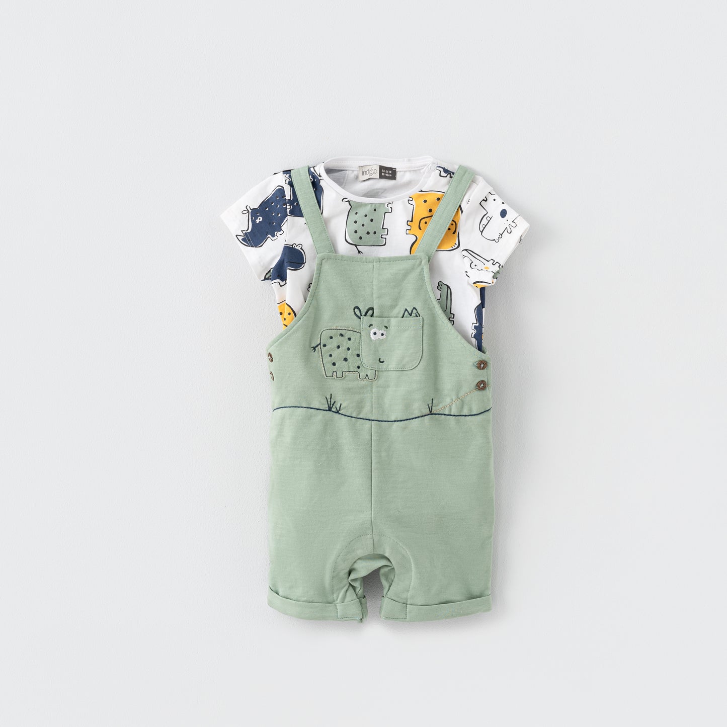 SHAYAN ROMPER WITH T-SHIRT