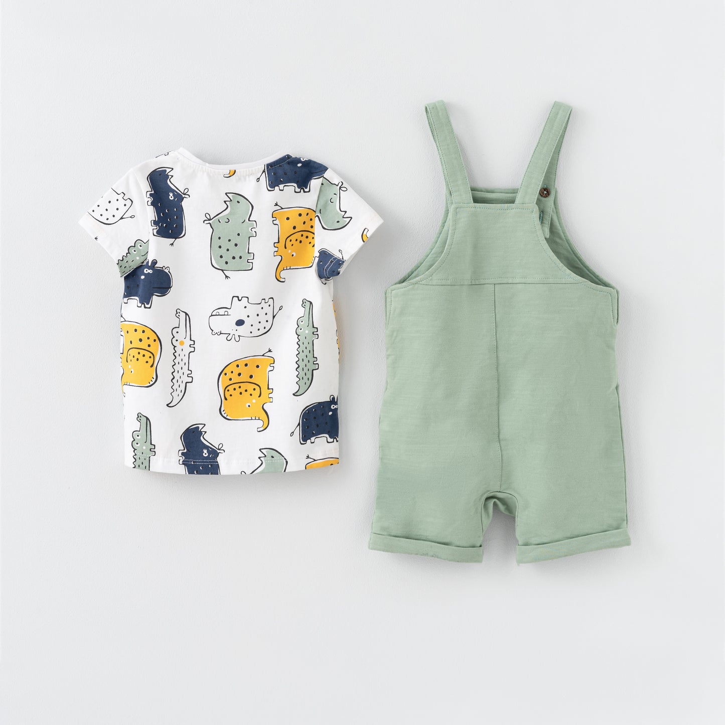 SHAYAN ROMPER WITH T-SHIRT