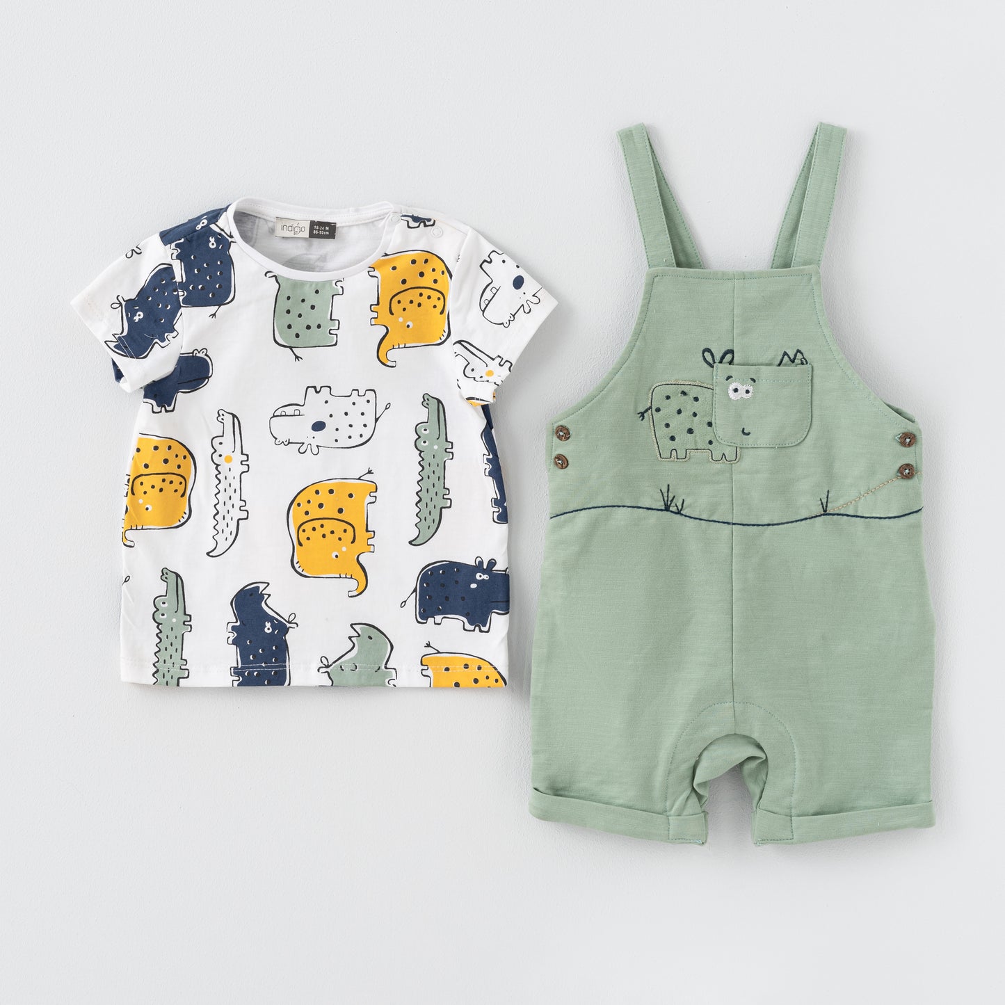 SHAYAN ROMPER WITH T-SHIRT