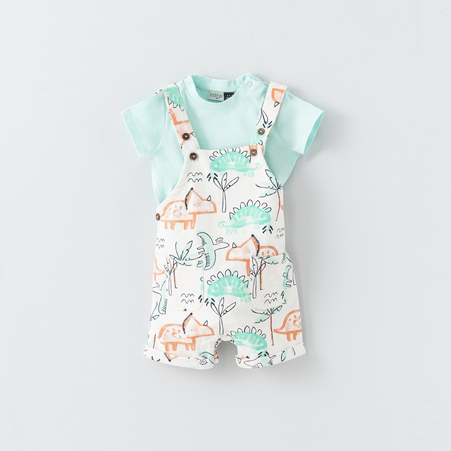 FIROOZ ROMPER WITH T-SHIRT