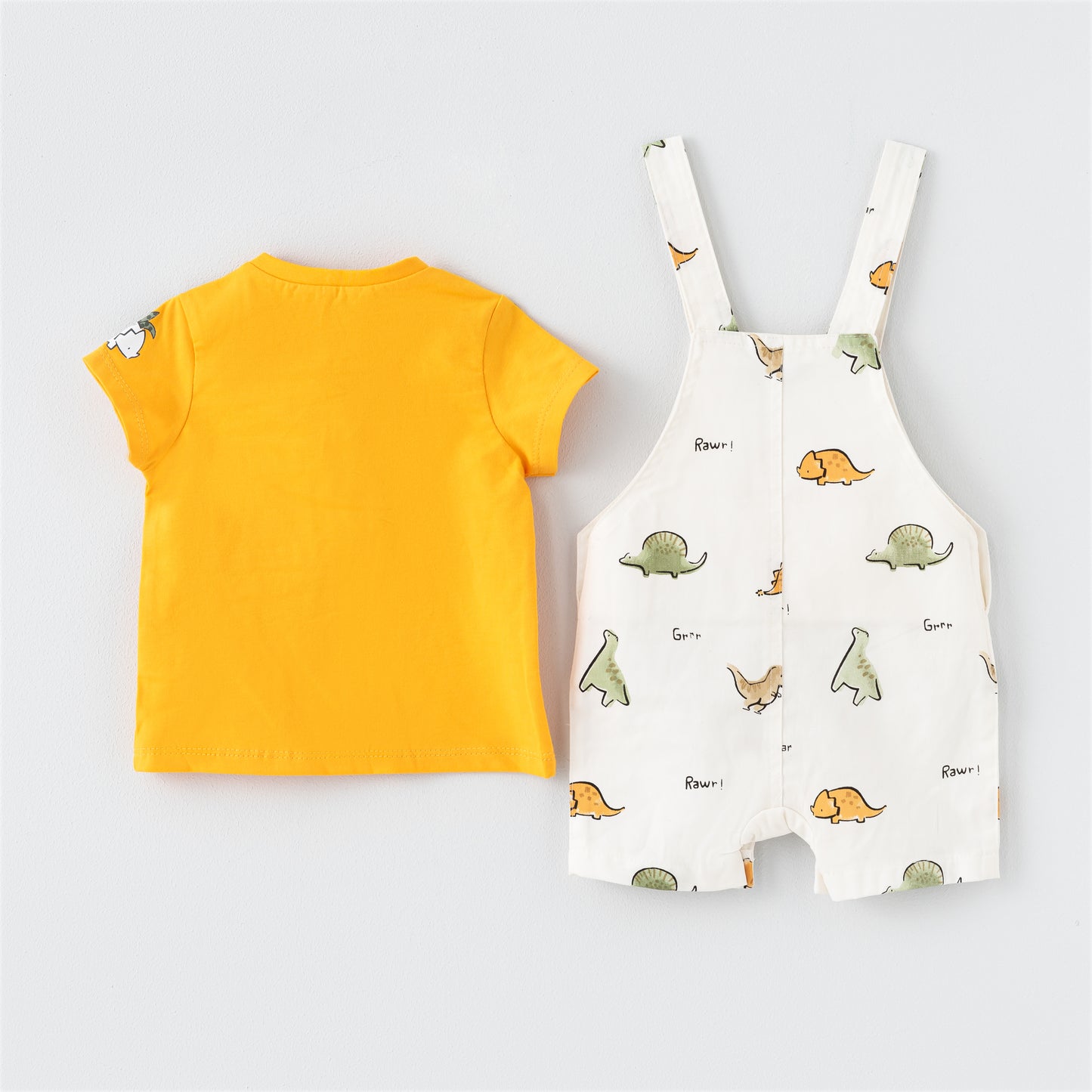 T-REX ROMPER WITH T-SHIRT